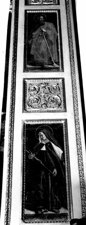 San Paolo; Santa Giacinta Marescotti (dipinto) di Capparoni Silverio - ambito ro